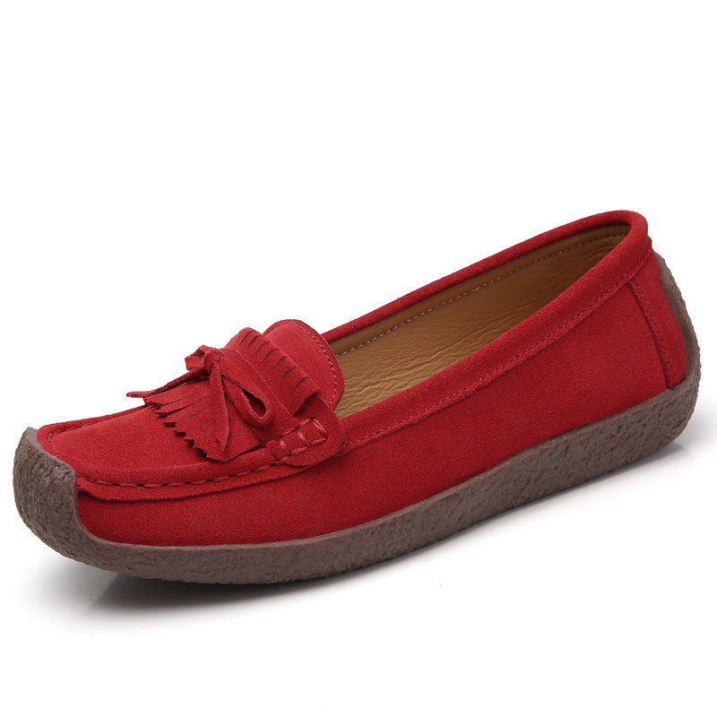 🔥Wild Beef Tendon Flat Bottom Shoes