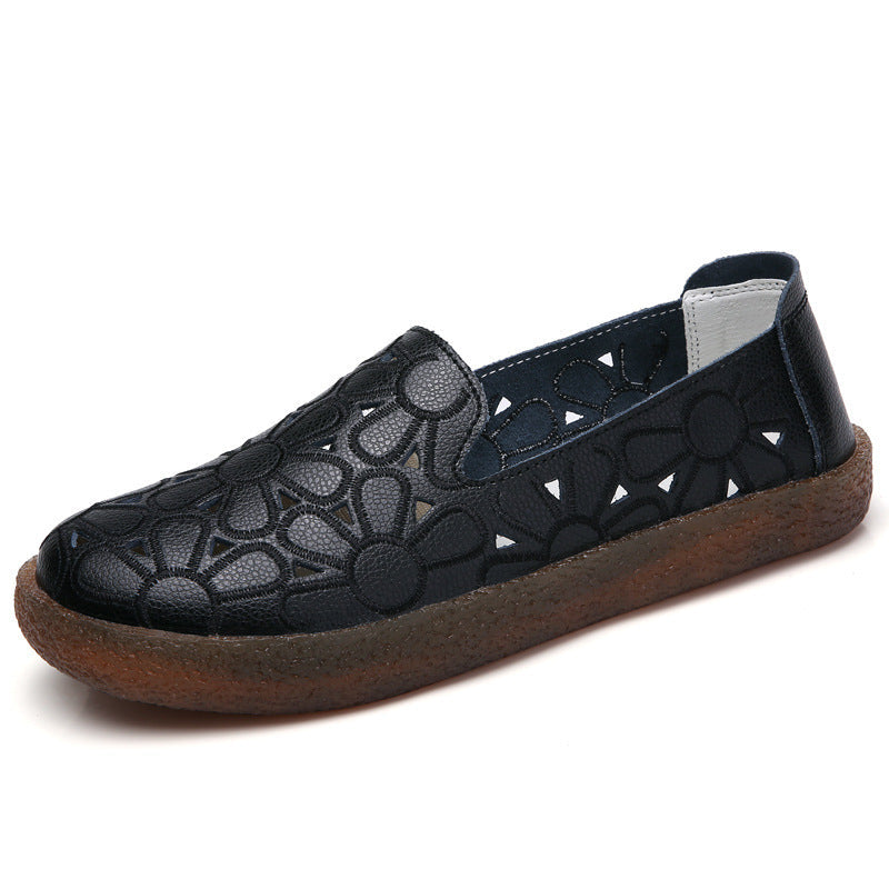 🔥New Loafers Women's Breathable Flat-bottomed Shoe