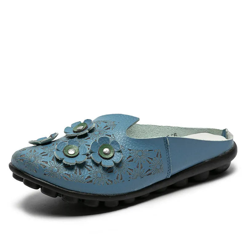 🔥Low-cut Hollow Flower  Women's Single Shoes
