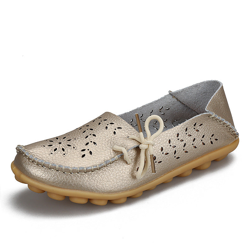 🔥New Hollow Leather Casual Shoes