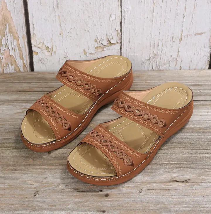 🔥Last Day 50% OFF🔥 Arch Support Orthopedic Wedge Sandals 2024