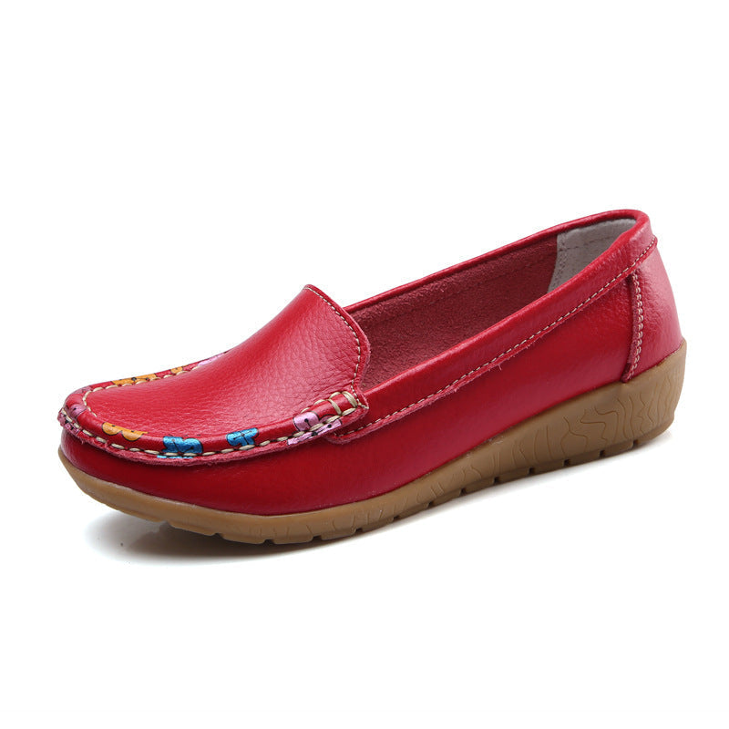 🔥New Ethnic Style Flat Heel Soft Soled Shoes
