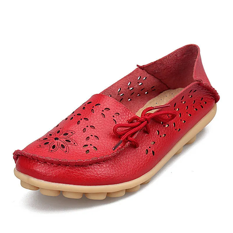 🔥New Hollow Leather Casual Shoes