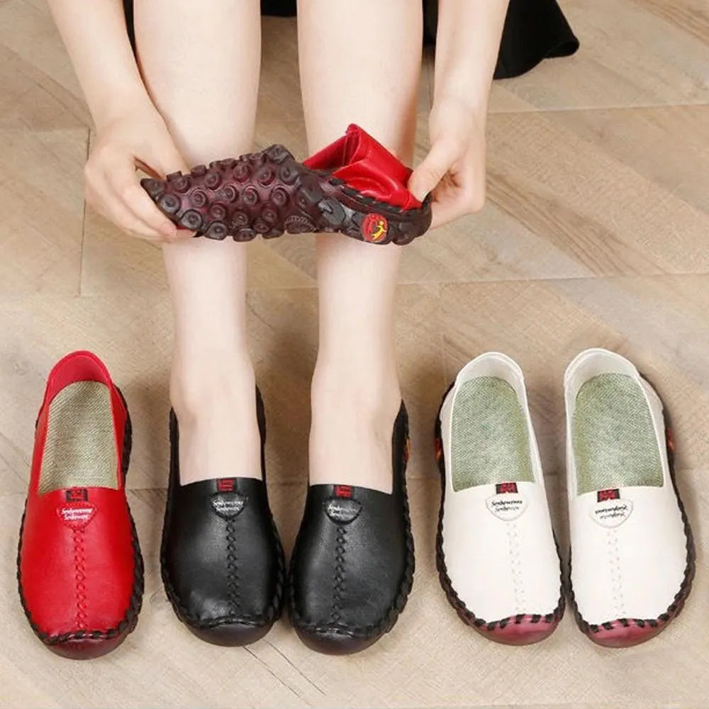 🔥Women's Wide Fit Thick Sole Flats Shoes For Women