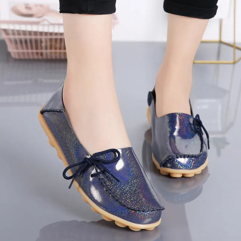 🔥Lace Up Flat Casual Women's Whoes