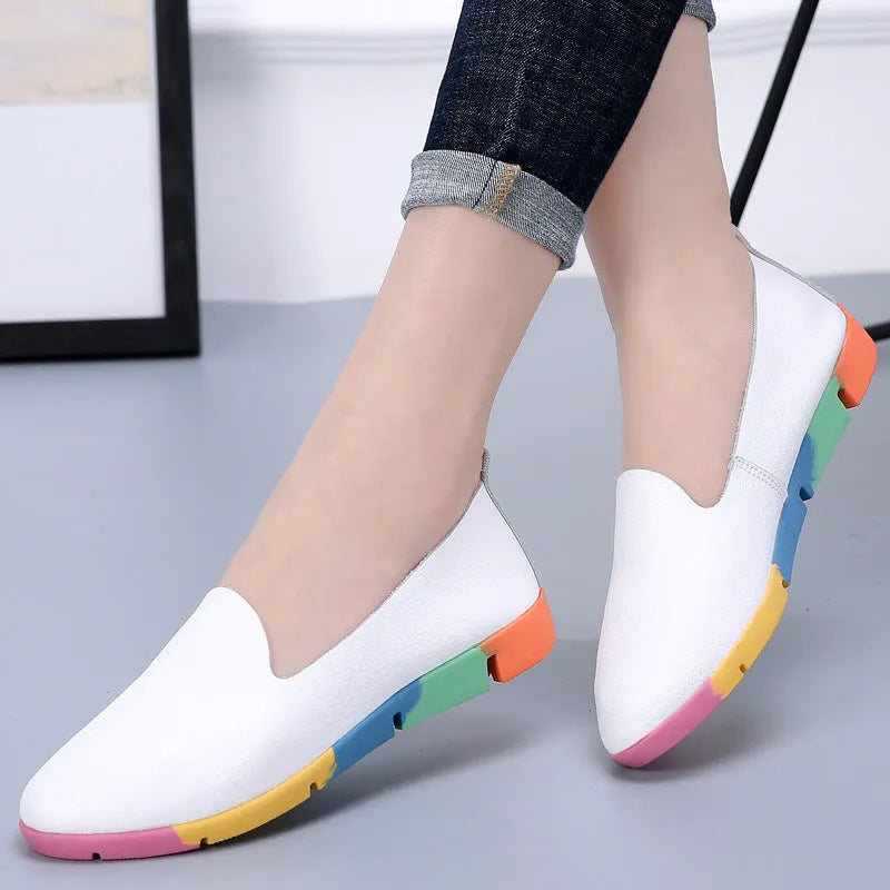 🔥Colored Soft-soled Fashion Flat-soled Shoes