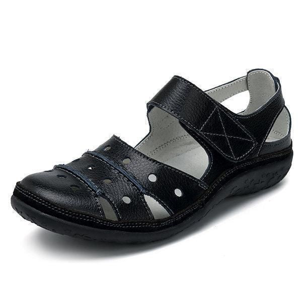 🔥- Women's Hollow Hook Flat Sandals