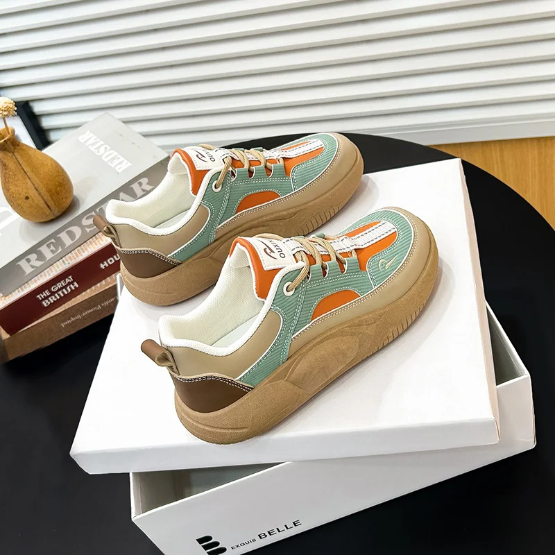 🔥Last Day 49% Off🔥Women's Colorblock Thick Sole Walking Shoes