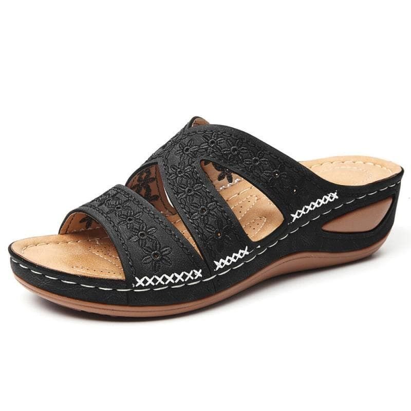 🔥Summer Special Sale-Premium Orthopedic Thick Platform Slipper Sandals