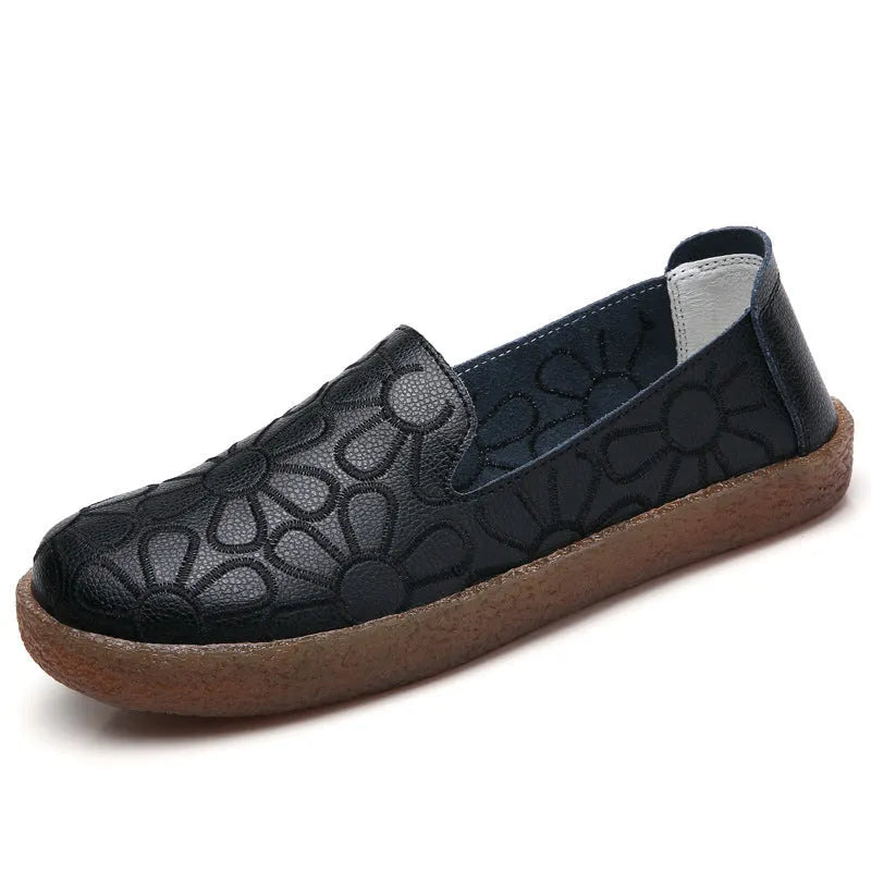 🔥New Loafers Women's Breathable Flat-bottomed Shoe