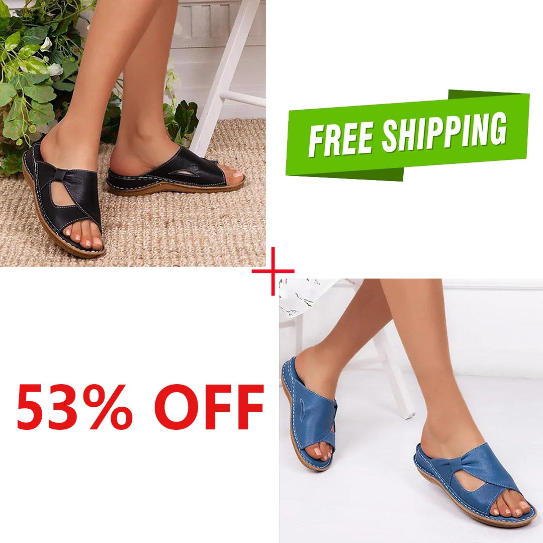 2024 Women Casual Summer Daily Comfy Slip On Sandals