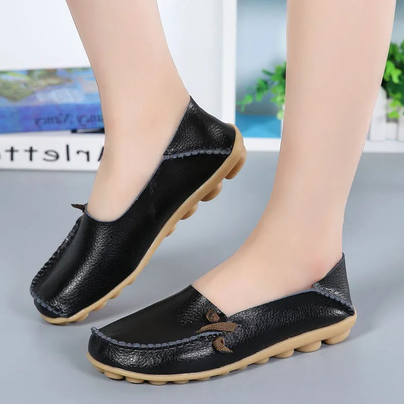 🔥Women's Low Top Lace-up Flat Shoes