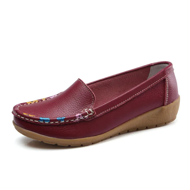 🔥New Ethnic Style Flat Heel Soft Soled Shoes