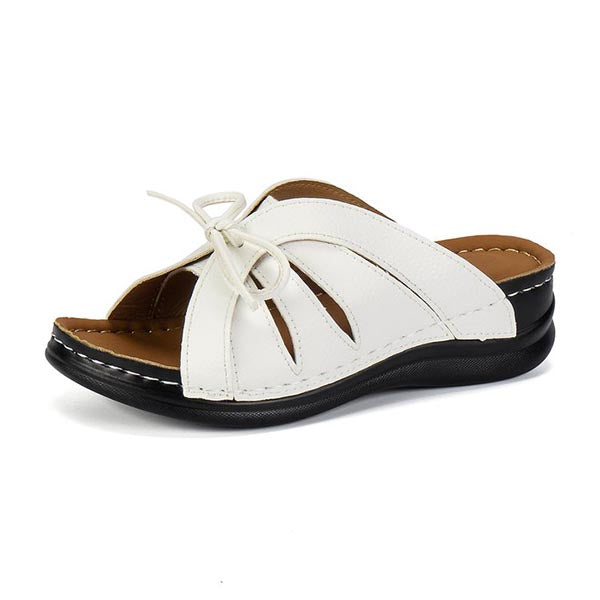 OMG!! 🔥Last Day 60% OFF-Sport Wedge Bowknot Sandal With High Arch Support-Buy 2 Free Shipping