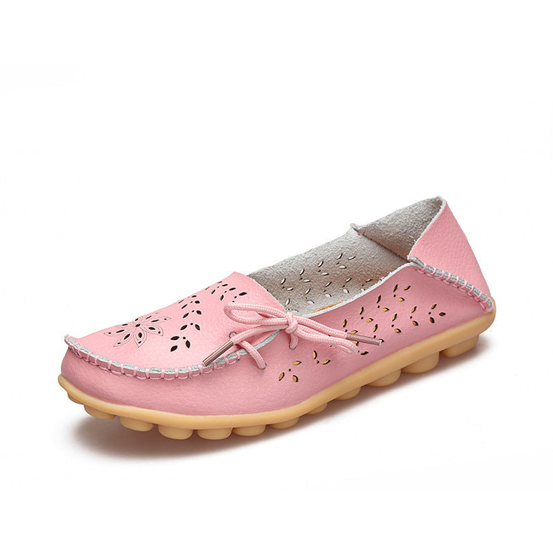 🔥New Hollow Leather Casual Shoes