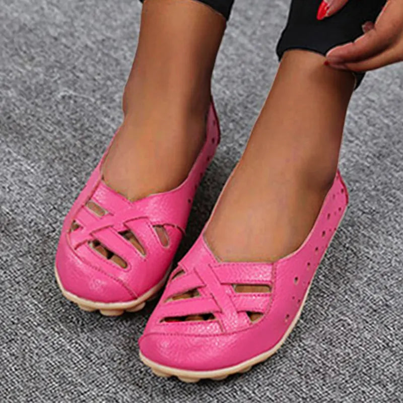 🔥Summer Flat-bottomed Sandals Hollow Shoes Women's Shoes