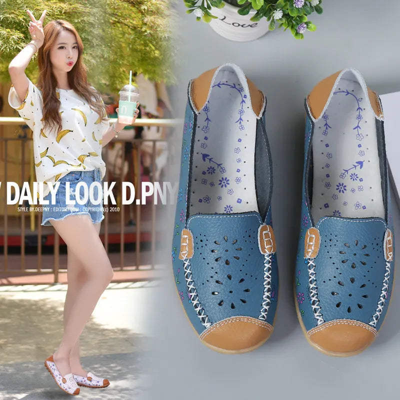 🔥Flowers Hollowed Out Casual Shoes
