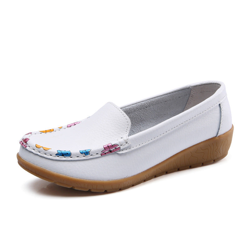 🔥New Ethnic Style Flat Heel Soft Soled Shoes